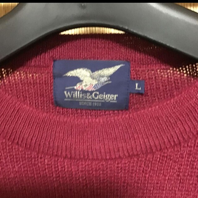 Willis&Geiger  セーター ボルドー