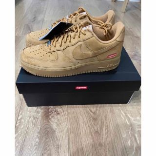 ナイキ(NIKE)のNIKE Supreme  AIR FORCE 1 LOW WHEAT FLAX(スニーカー)