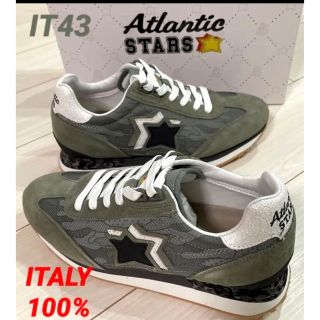 海外花系 【新品】ATLANTICSTARS ANTARES セージグリーン 43 - スニーカー