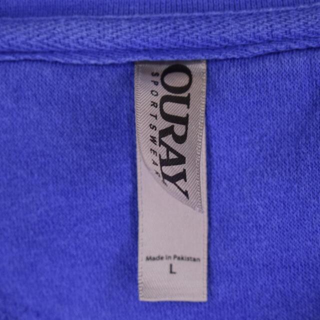 OURAY SPORTSWEARE プリントスウェットシャツ トレーナー メンズL /eaa300132