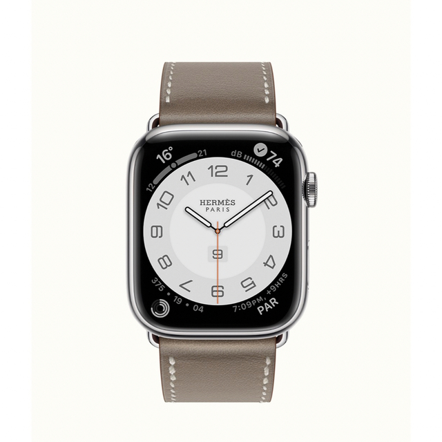 Hermes - 新品 HERMES series8 45mm アップルウォッチ エトゥープの ...