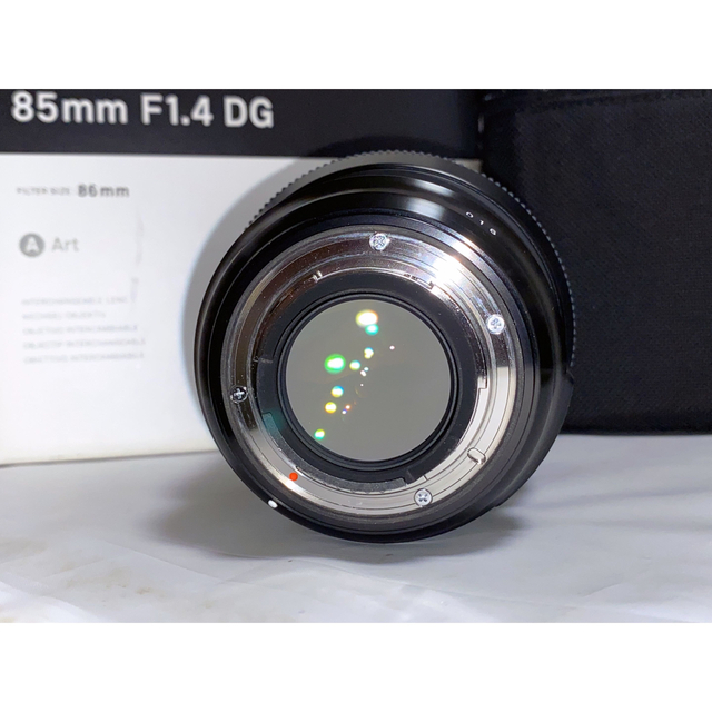 SIGMA(シグマ)の【付属品完備】SIGMA 85mm F1.4 DG HSM Art Nikon用 スマホ/家電/カメラのカメラ(レンズ(単焦点))の商品写真