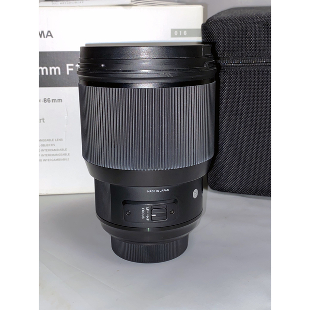 付属品完備】SIGMA 85mm F1.4 DG HSM Art Nikon用-