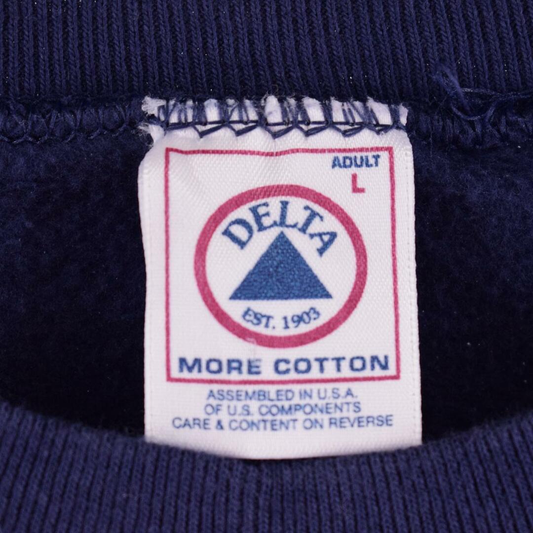 DELTA(デルタ)の古着 90年代 DELTA スウェットシャツ トレーナー USA製 メンズXL ヴィンテージ /eaa305593 メンズのトップス(スウェット)の商品写真