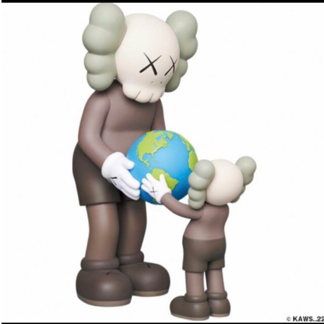 MEDICOM TOY(メディコムトイ)のKAWS THE PROMISE BROWN エンタメ/ホビーのおもちゃ/ぬいぐるみ(キャラクターグッズ)の商品写真