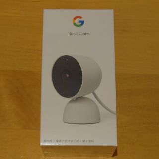 Google - 新品未開封 Google Nest Cam（屋内用 / 電源アダプター式）の