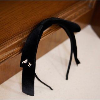 ハーリップトゥ(Her lip to)の♡ Velour Ribbon Headband♡(カチューシャ)