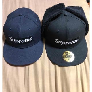 シュプリーム(Supreme)のやす様専用　supreme ボックスロゴ　ニューエラ✖️2 (キャップ)