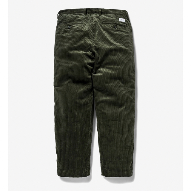 W)taps(ダブルタップス)のWTAPS TUCK 02 TROUSERS CORDUROY OLIVE メンズのパンツ(その他)の商品写真