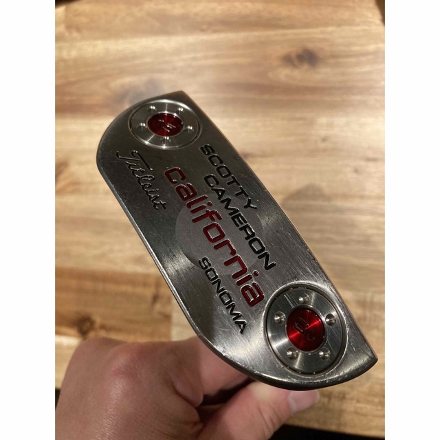 Scotty Cameron(スコッティキャメロン)の値引き無し　スコッティキャメロン　カリフォルニア　ソノマ　34インチ　パター スポーツ/アウトドアのゴルフ(クラブ)の商品写真