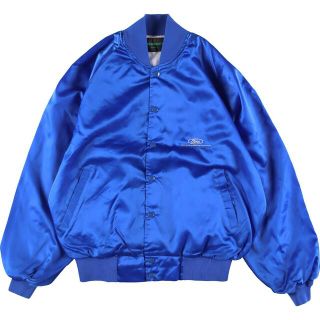 古着 BRIDGEPORT ナイロンスタジャン アワードジャケット USA製 メンズ