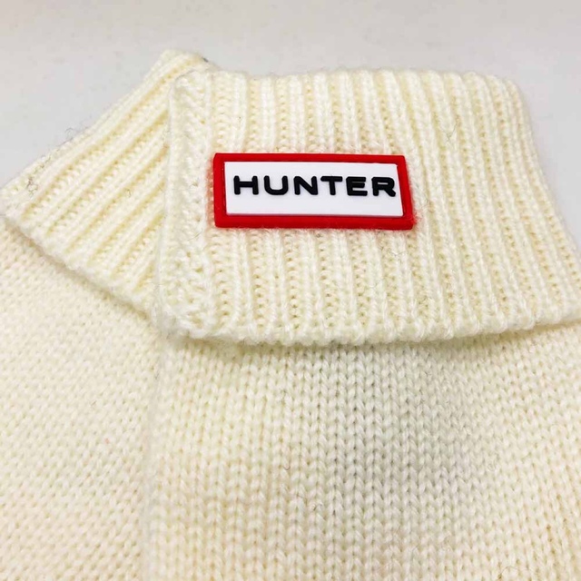 HUNTER(ハンター)の新品 HUNTER ハンター レディース手袋 HR10003 ホワイト レディースのファッション小物(手袋)の商品写真