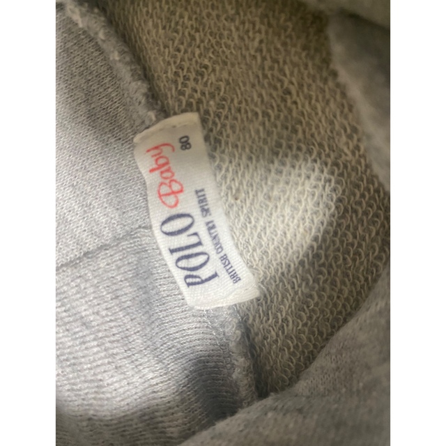 POLO RALPH LAUREN(ポロラルフローレン)のPOLO baby ロンパース　フード　ポロベア キッズ/ベビー/マタニティのベビー服(~85cm)(ロンパース)の商品写真