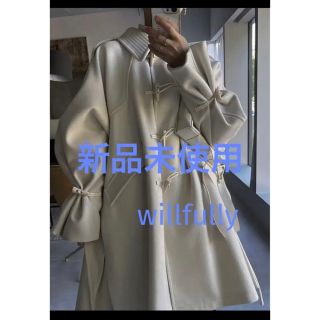 新品未使用＊willfully tent toggle midi coat(ダッフルコート)