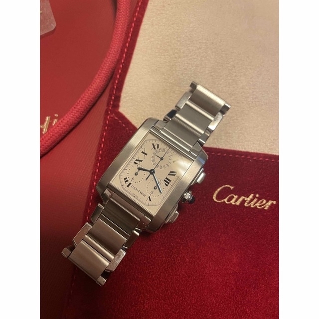 Cartier - カルティエ タンクフランセーズ クロノリフレックス 美品
