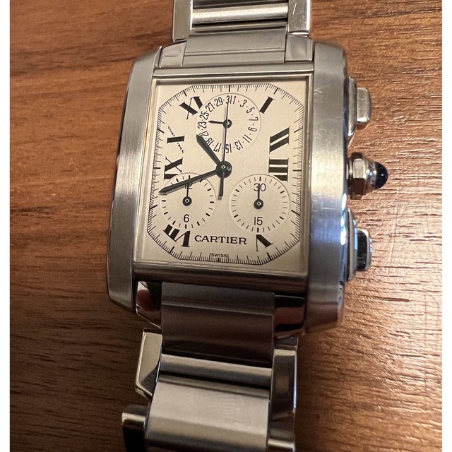 Cartier - カルティエ タンクフランセーズ クロノリフレックス 美品