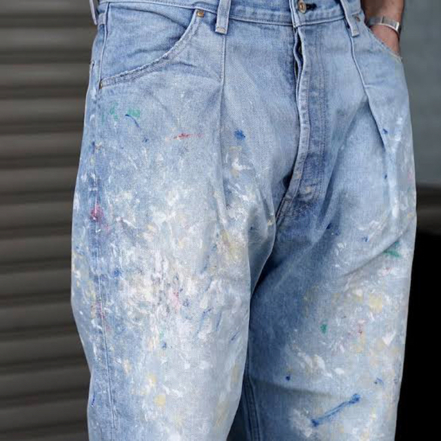クーポン利用 herill へリル Denim Tack Splash ペイント