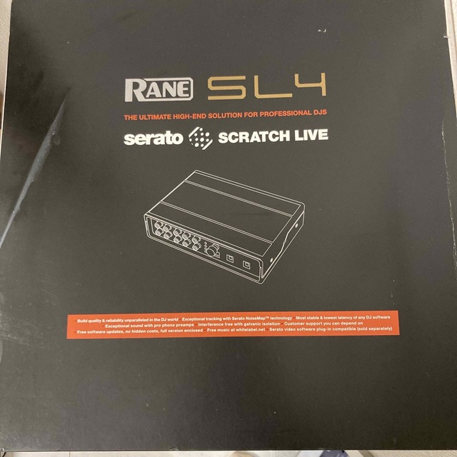 生産終了 入手困難 rane scratch live SL4 動作確認済 当店人気送料