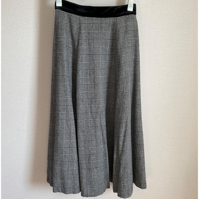 Lois CRAYON(ロイスクレヨン)のロイスクレヨン  グレンチェックロングスカート レディースのスカート(ロングスカート)の商品写真