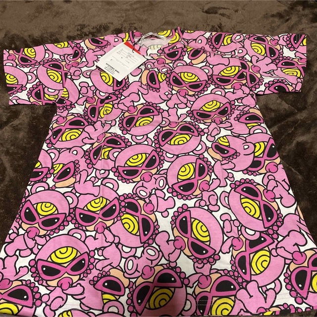 HYSTERIC MINI(ヒステリックミニ)のヒステリックミニ　テディ　セットアップ キッズ/ベビー/マタニティのキッズ服女の子用(90cm~)(Tシャツ/カットソー)の商品写真