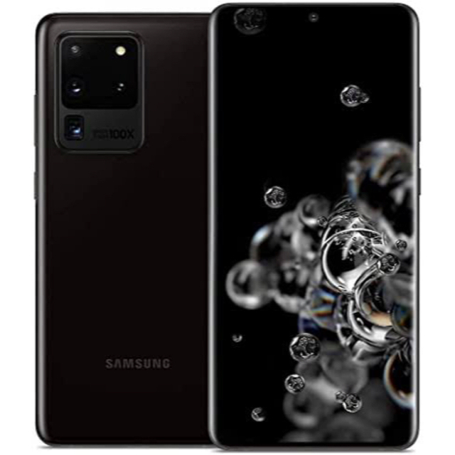SAMSUNG(サムスン)の【新品未開封】Galaxy S20 Ultra 5G コスミックブラック スマホ/家電/カメラのスマートフォン/携帯電話(スマートフォン本体)の商品写真
