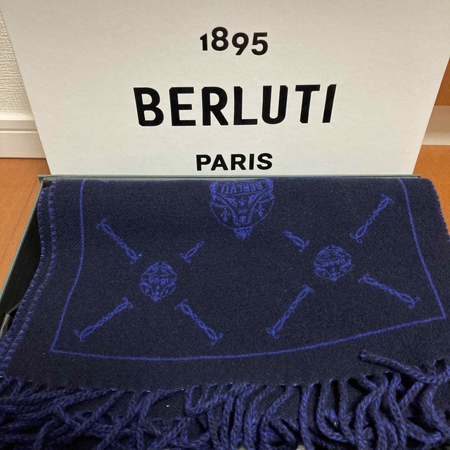 Berluti(ベルルッティ)のベルルッティ　マフラー　ストール　ウール　カシミヤ メンズのファッション小物(マフラー)の商品写真