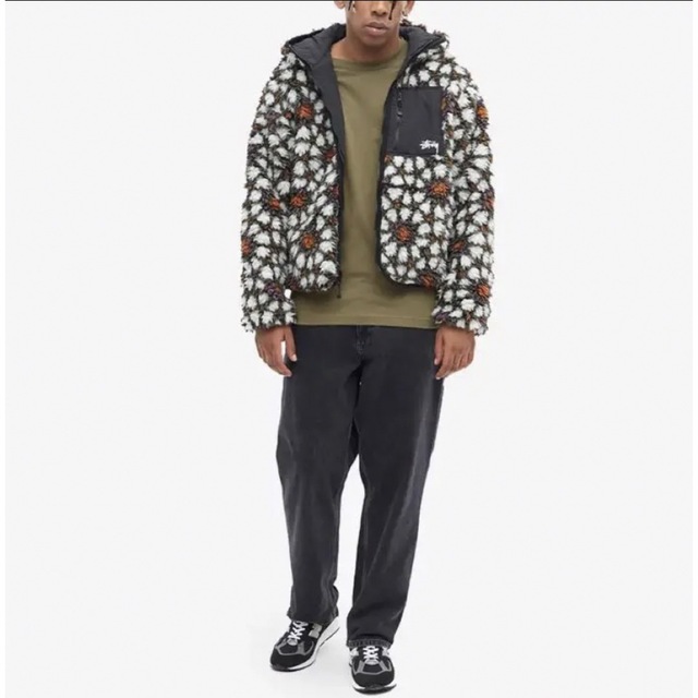Stussy Pattern Sherpa JKTリバーシブル サイズL - nayaabhaandi.com