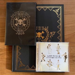 カトゥーン(KAT-TUN)のKAT-TUN 女王魂 Queen of Pirates ライブDVD&パンフ(アイドル)