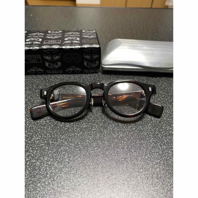 EYEVAN7285 no.338 col.348 デミアンバー メンズ ファッション小物 ...