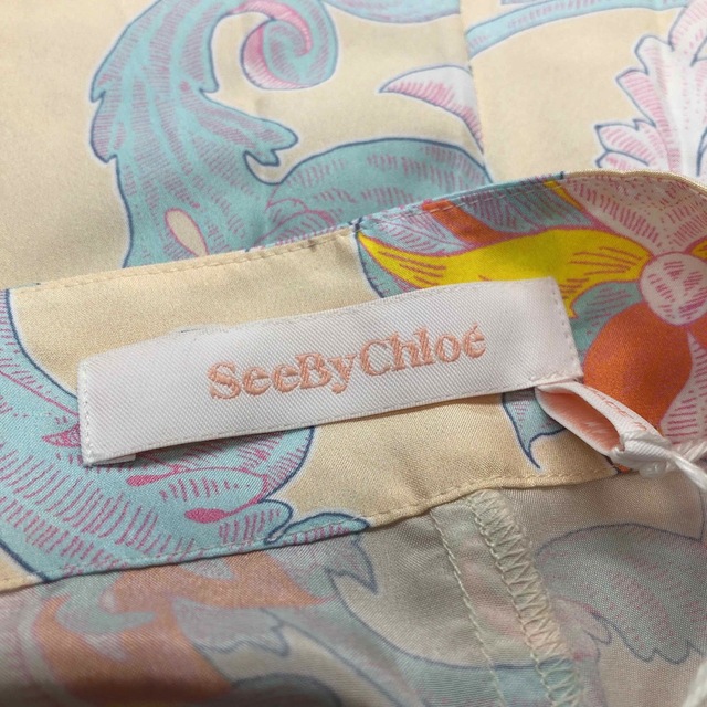 SEE BY CHLOE(シーバイクロエ)の即決 新品 タグ付き SeeByChloe パンツ レディースのパンツ(カジュアルパンツ)の商品写真