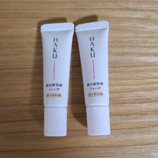 ハク(HAKU（SHISEIDO）)のHAKU メラノフォーカスF オークル10ファンデーション・美容液(サンプル/トライアルキット)