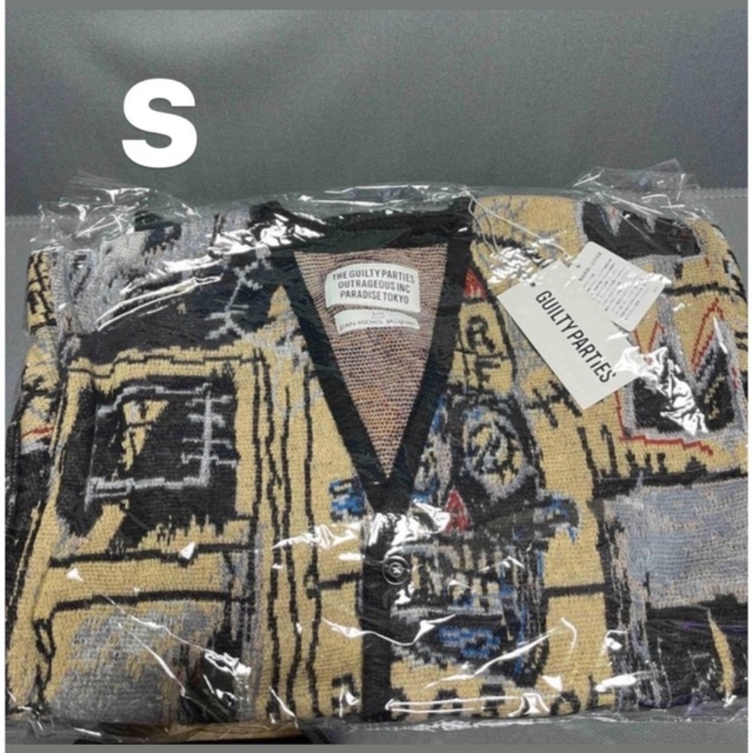 WACKO MARIA(ワコマリア)のJAN-MICHEL BASQUIAT / CARDIGAN (TYPE-1)S メンズのトップス(カーディガン)の商品写真