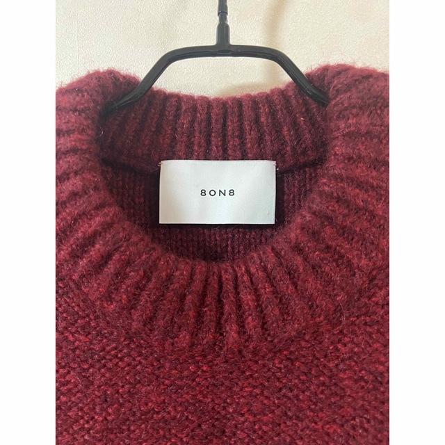 8on8 22aw red star knit ニット sullen