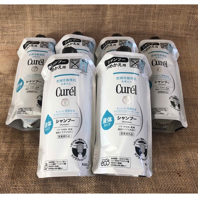 Curel - キュレル シャンプー つめかえ用 6個の通販 by フォレスト ...