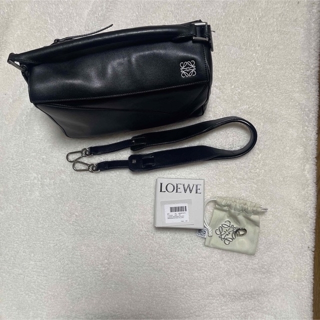 特価ブランド LOEWE ロエベ パズル ミディアム ブラック - ショルダー