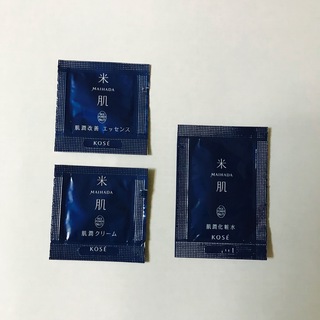 コーセー(KOSE)のKOSEマイハダ　米肌　化粧品サンプル(サンプル/トライアルキット)