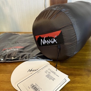 ナンガ(NANGA)の新品 ナンガ オーロラライト 450dx ブラウン レギュラー(寝袋/寝具)
