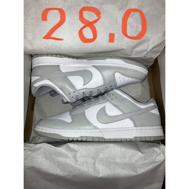 NIKE(ナイキ)のNike Dunk Low  "Grey Fog"  28.0 メンズの靴/シューズ(スニーカー)の商品写真