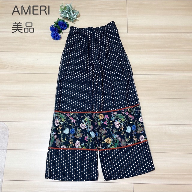 美品⭐︎AMERI　アメリ　花柄パンツ