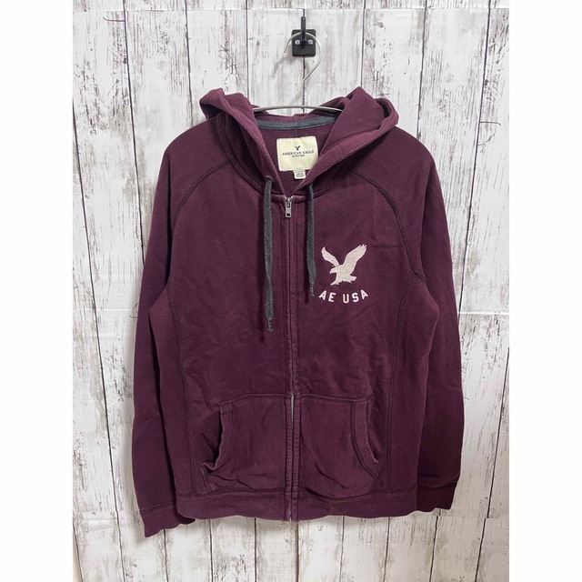 American Eagle(アメリカンイーグル)の【AE】アメリカンイーグル ジップアップパーカー　XS メンズのトップス(パーカー)の商品写真