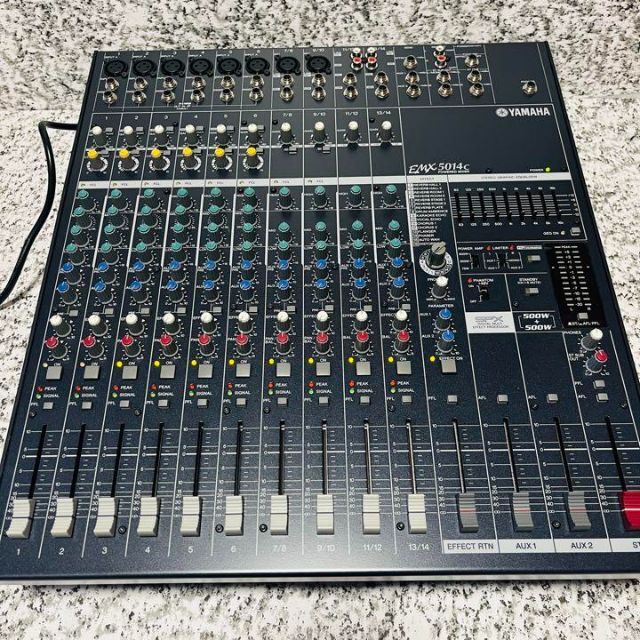 最新 ヤマハ - EMX5014C パワードミキサー 【美品】YAMAHA ミキサー