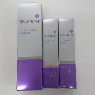 エンビロン(ENVIRON)のエンビロン シークエンストーナー シークエンスセラム4＋ クリーム＋ 3品セット(美容液)