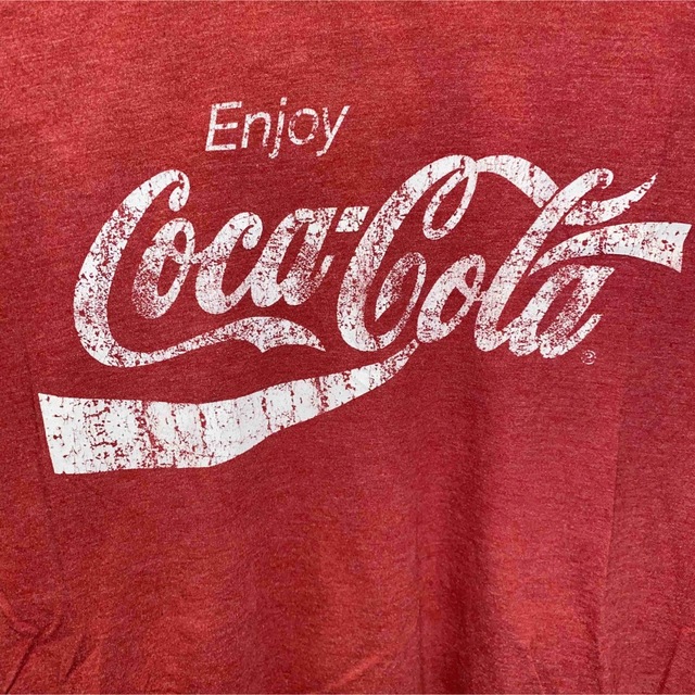 コカ・コーラ(コカコーラ)の《Coca Cola》半袖Tシャツ  Mサイズ 前面プリント ドリンク系 メンズのトップス(Tシャツ/カットソー(半袖/袖なし))の商品写真