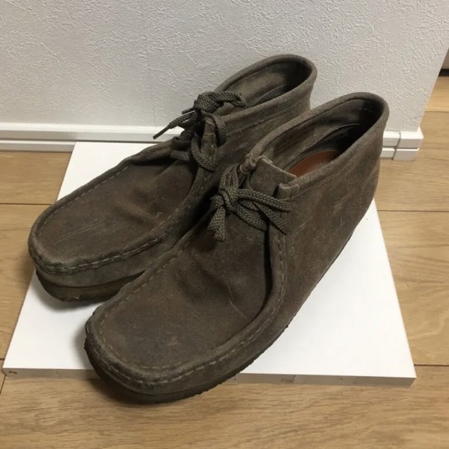 CLARKS Wallabees クラークスワラビー スゥエード 26センチ | www