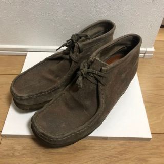 クラークス(Clarks)のCLARKS Wallabees  クラークスワラビー　スゥエード　２６センチ(ブーツ)