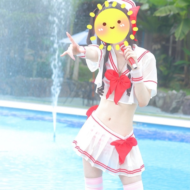 アイドルマスター　島村卯月　コスプレ　ウィッグ付き