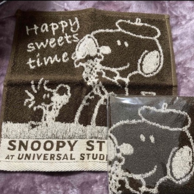 SNOOPY(スヌーピー)のスヌーピー ハンドタオル レディースのファッション小物(ハンカチ)の商品写真