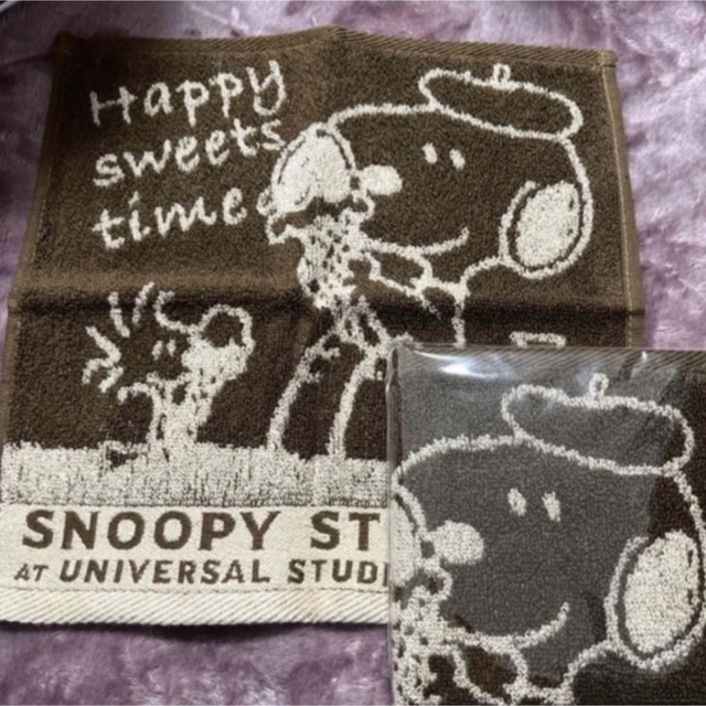 SNOOPY(スヌーピー)のスヌーピー ハンドタオル レディースのファッション小物(ハンカチ)の商品写真