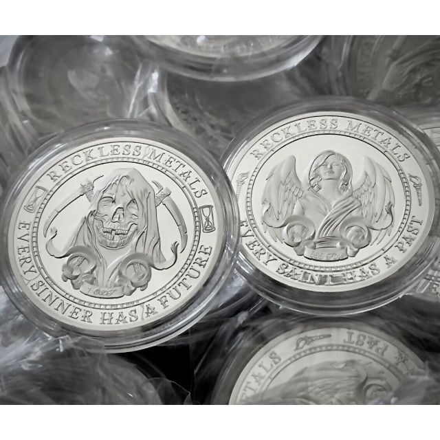 に値下げ! 超希少 750枚発行 2023年 1オンス 銀貨 Qの救い 最新
