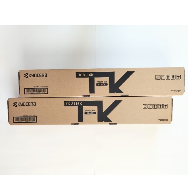 午前12時前のご注文は当日発送 京セラ純正 TK-8116K x 2本 送料無料